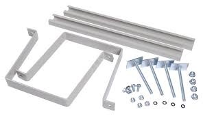 Комплект крепления металлокорпуса к столбу монтажной полосой IEK YKK-0-126 фото Комплект крепления металлокорпуса к столбу монтажной полосой IEK YKK-0-126 картинка